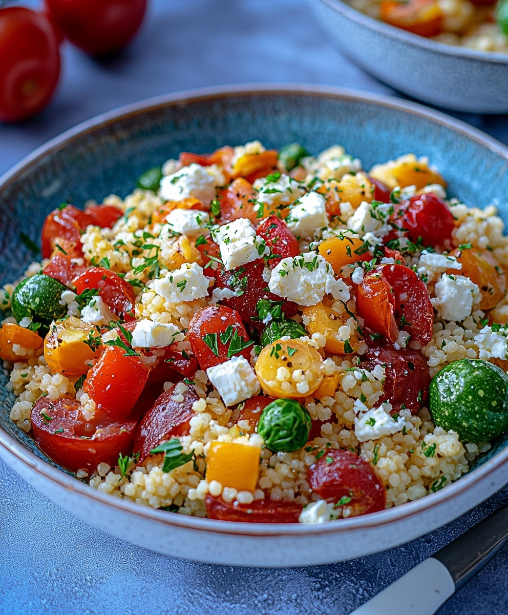 Petersilien Couscous mit Feta: Ein einfaches und leckeres Rezept für jeden Anlass