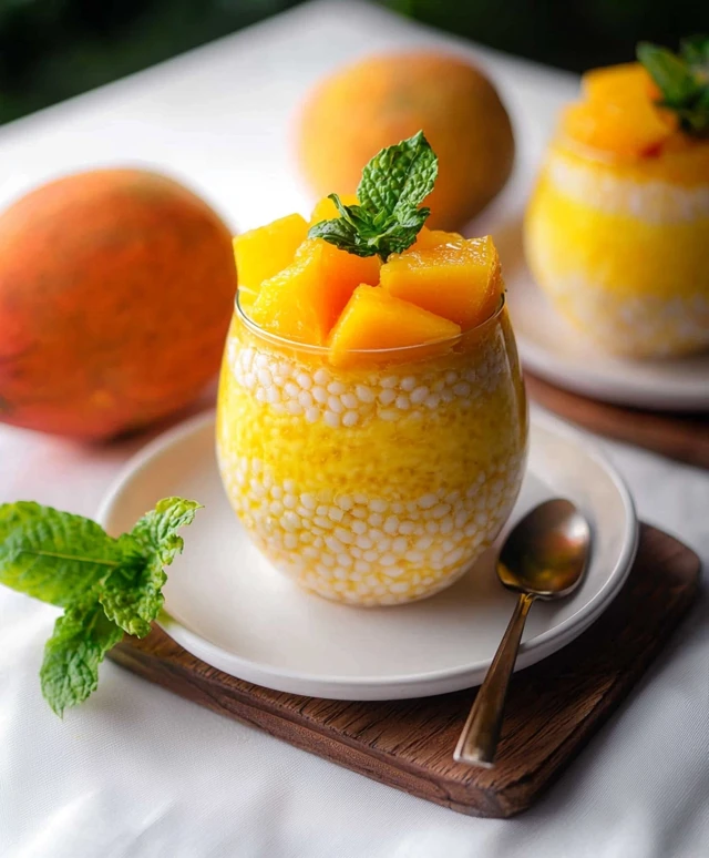 Mango Pomelo Sago Pudding: Ein erfrischendes Rezept für den Sommer