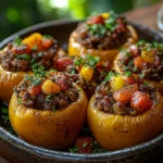 "Gefüllte Paprika Gericht: Ein einfaches und köstliches Rezept für jeden Anlass"