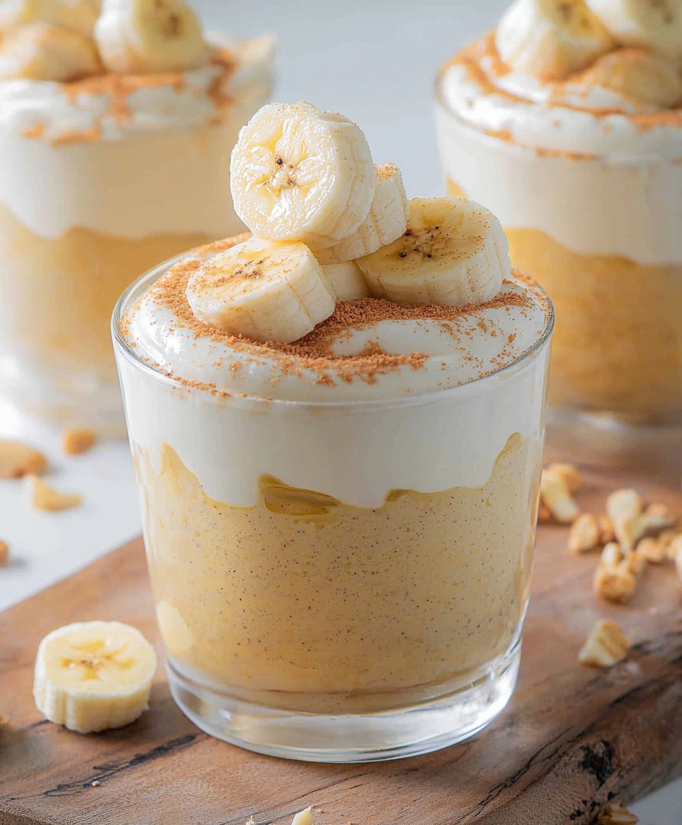 Bananenpudding Becher: Ein einfaches Rezept für den perfekten Nachtisch
