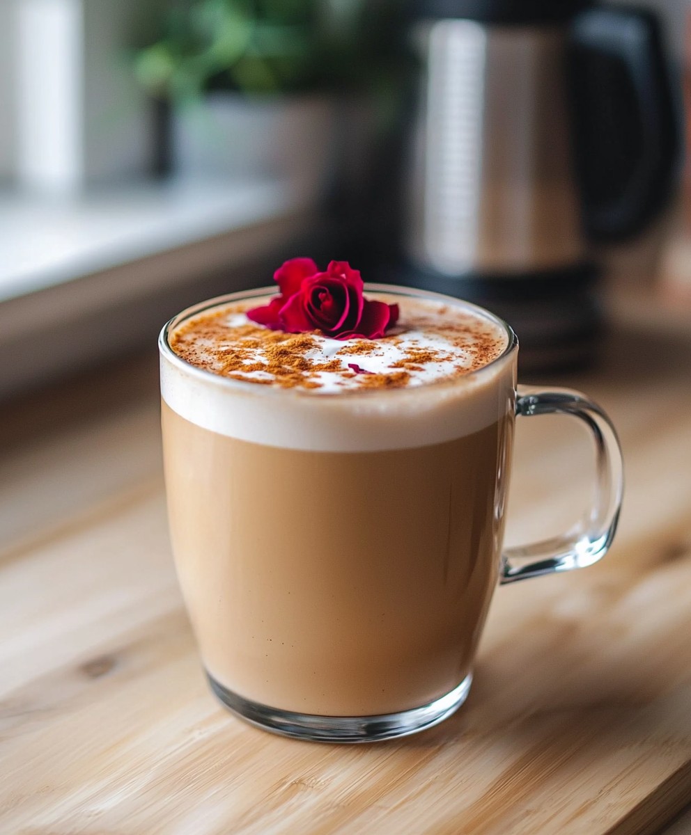 Zimt Rosen Latte