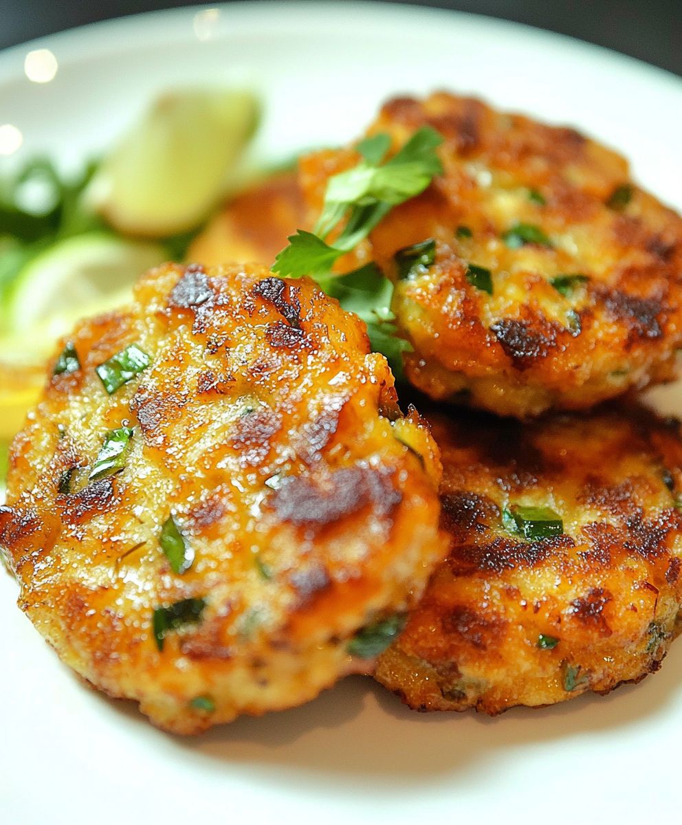Thailändische Fischfrikadellen kochen