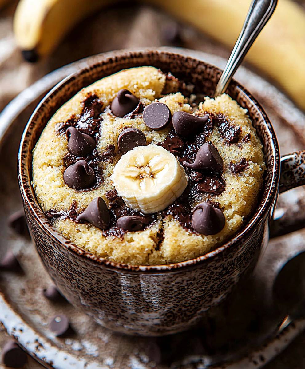 Bananenbrot Tassenkuchen Schokolade: Das einfache Rezept für den schnellen Genuss