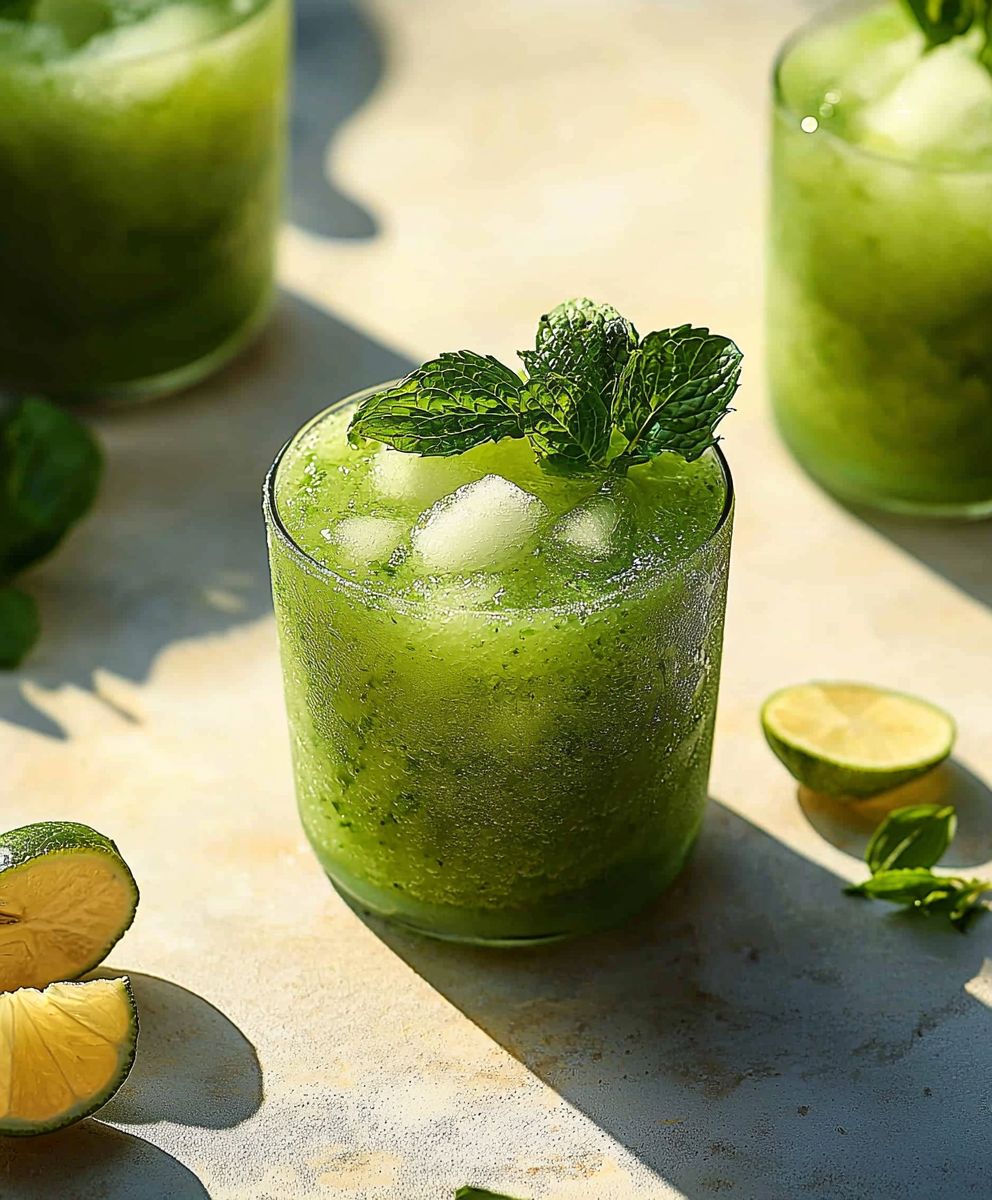 "Gefrorene Mojitos: Erfrischendes Rezept für den perfekten Sommerdrink"