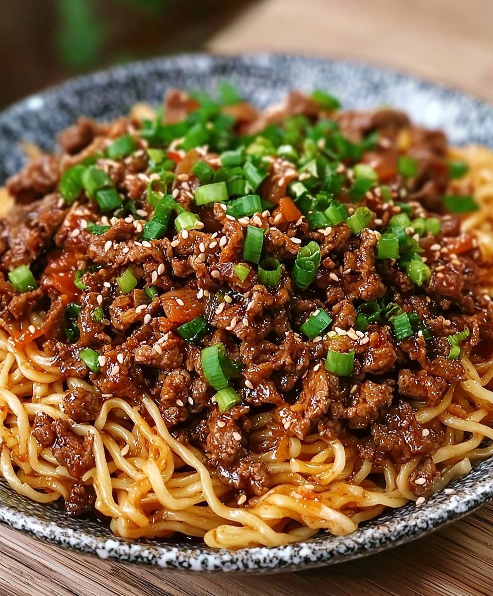Scharfes Rindfleisch mit Nudeln: Ein köstliches Rezept für Feinschmecker