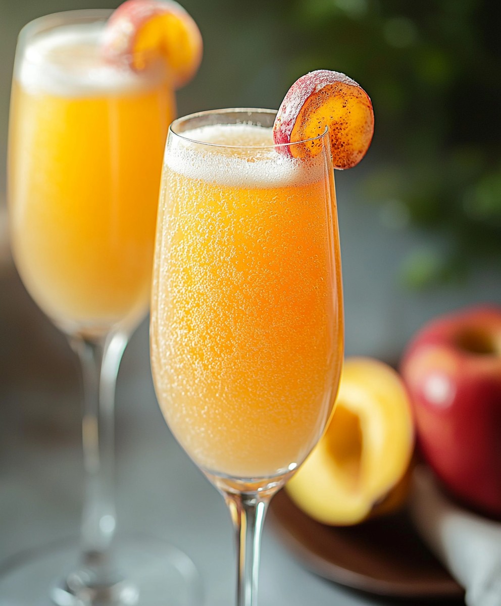 Bellini Cocktail einfach zubereiten
