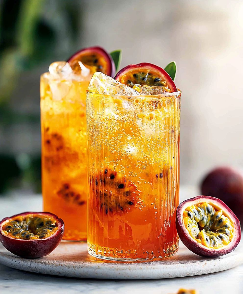 Passionsfrucht Eistee: Erfrischendes Rezept für den Sommer