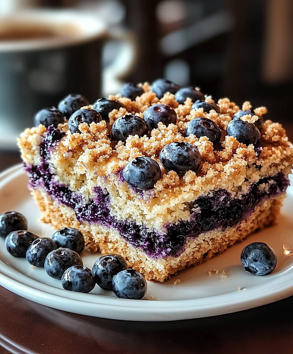 Blaubeerstreusel Kaffeekuchen: Das einfache Rezept für perfekten Genuss