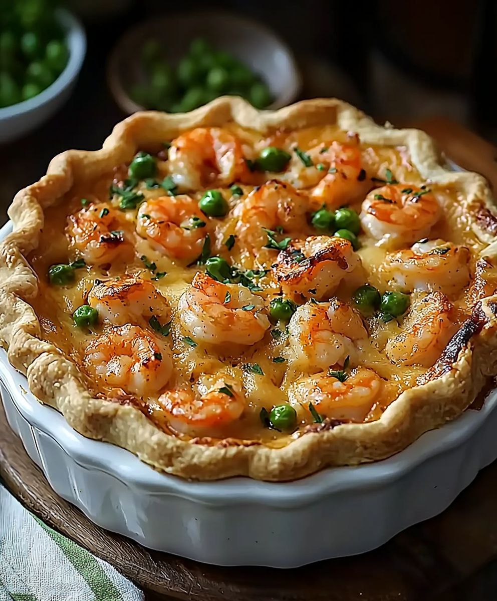Cajun Meeresfrüchte Pastete