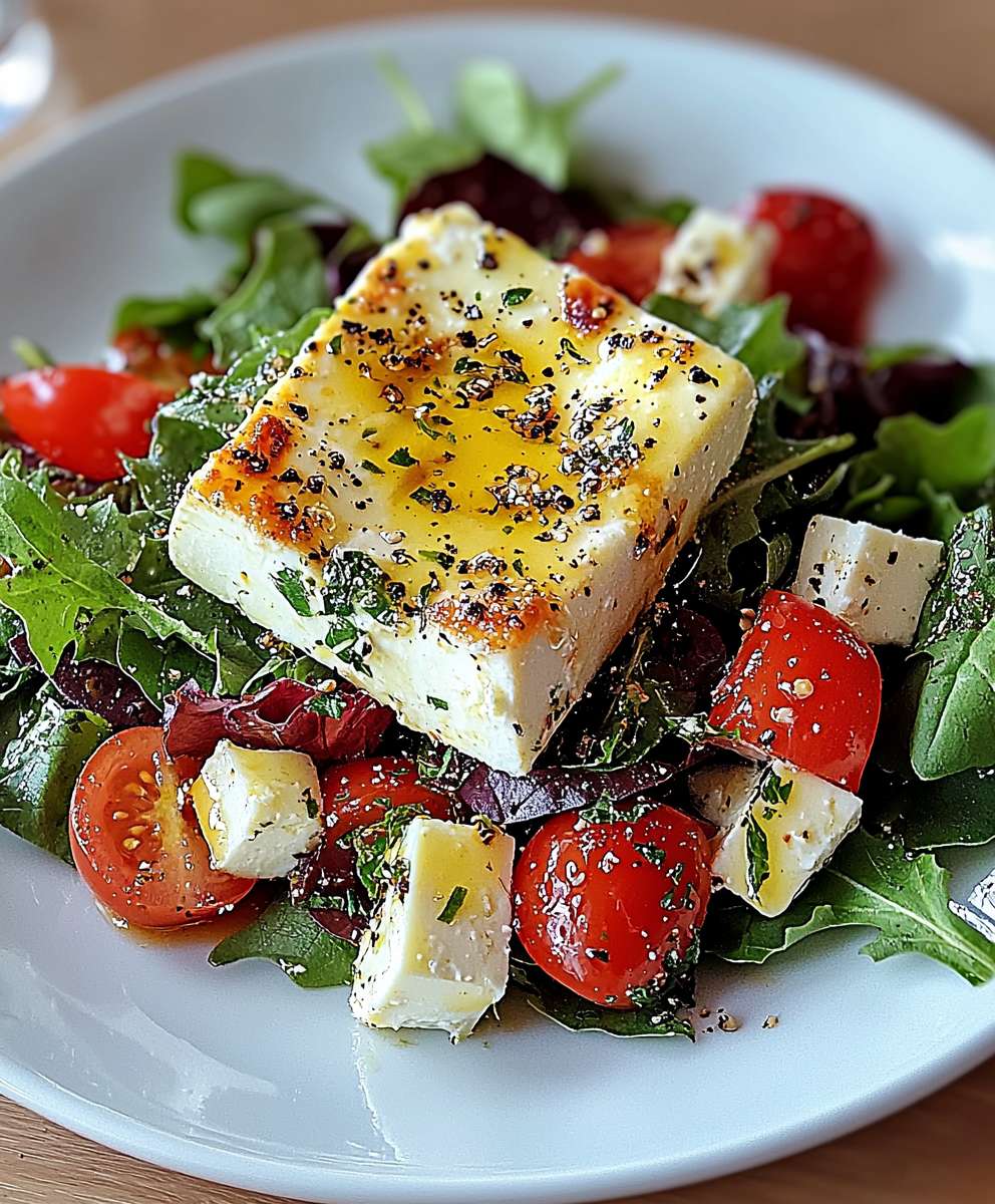 Gebackener Feta Salat: Das einfache Rezept für einen köstlichen Salat