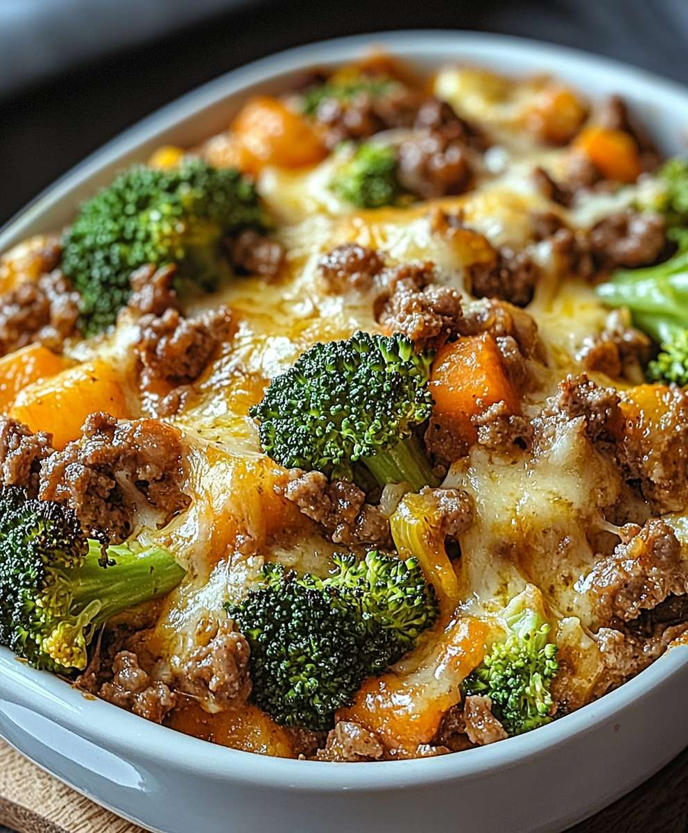 Fitness Auflauf Brokkoli Hackfleisch: Das Rezept für Muskelaufbau
