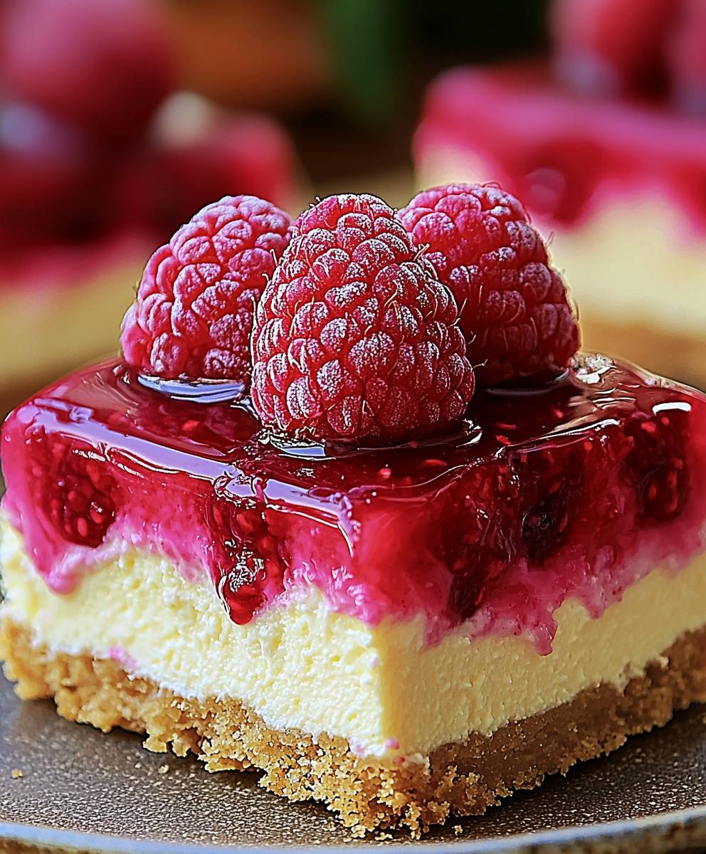 Himbeer Zitronen Käsekuchen ohne Backen: Das einfache Rezept!
