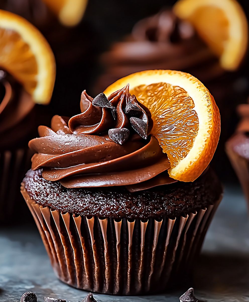 Schokoladen Orangen Cupcakes: Das einfache Rezept für saftige Küchlein