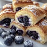 Blaubeeren Frischkäse Blätterteig: Das einfache Rezept für köstlichen Genuss
