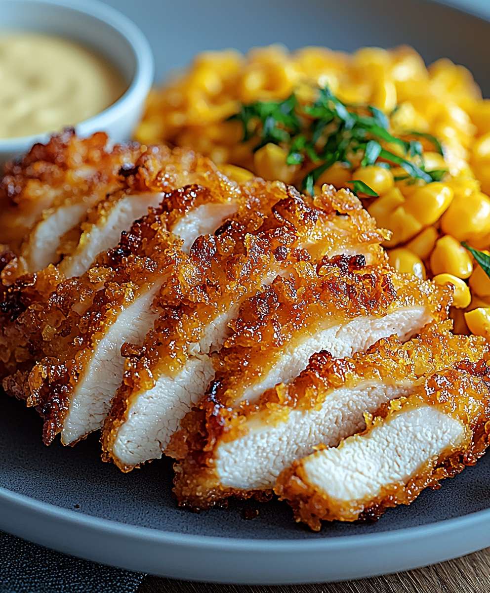 Cornflakes Hähnchen knusprig backen: Das einfache Rezept für zu Hause