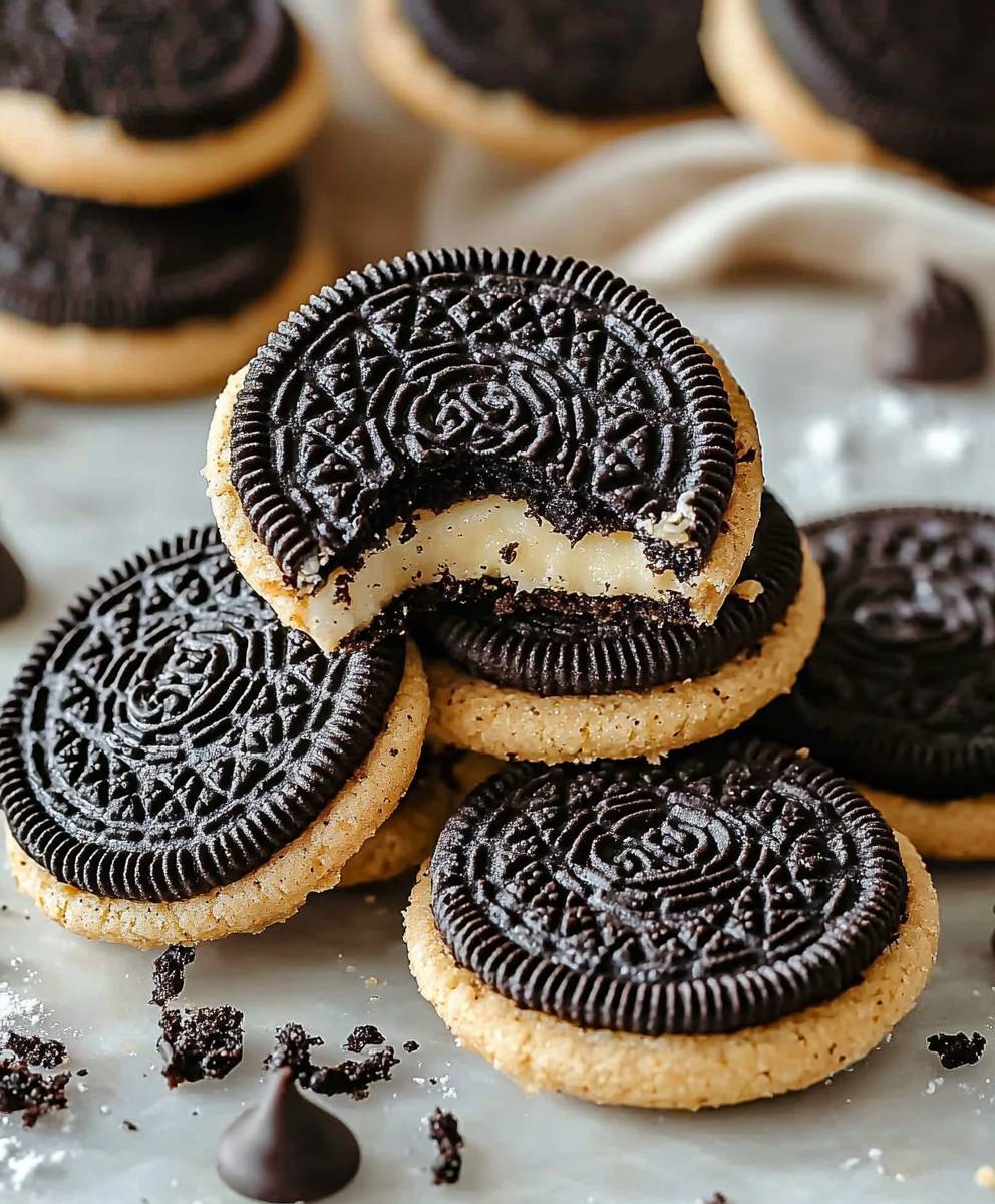 Oreo Kekse Bäckerei Stil