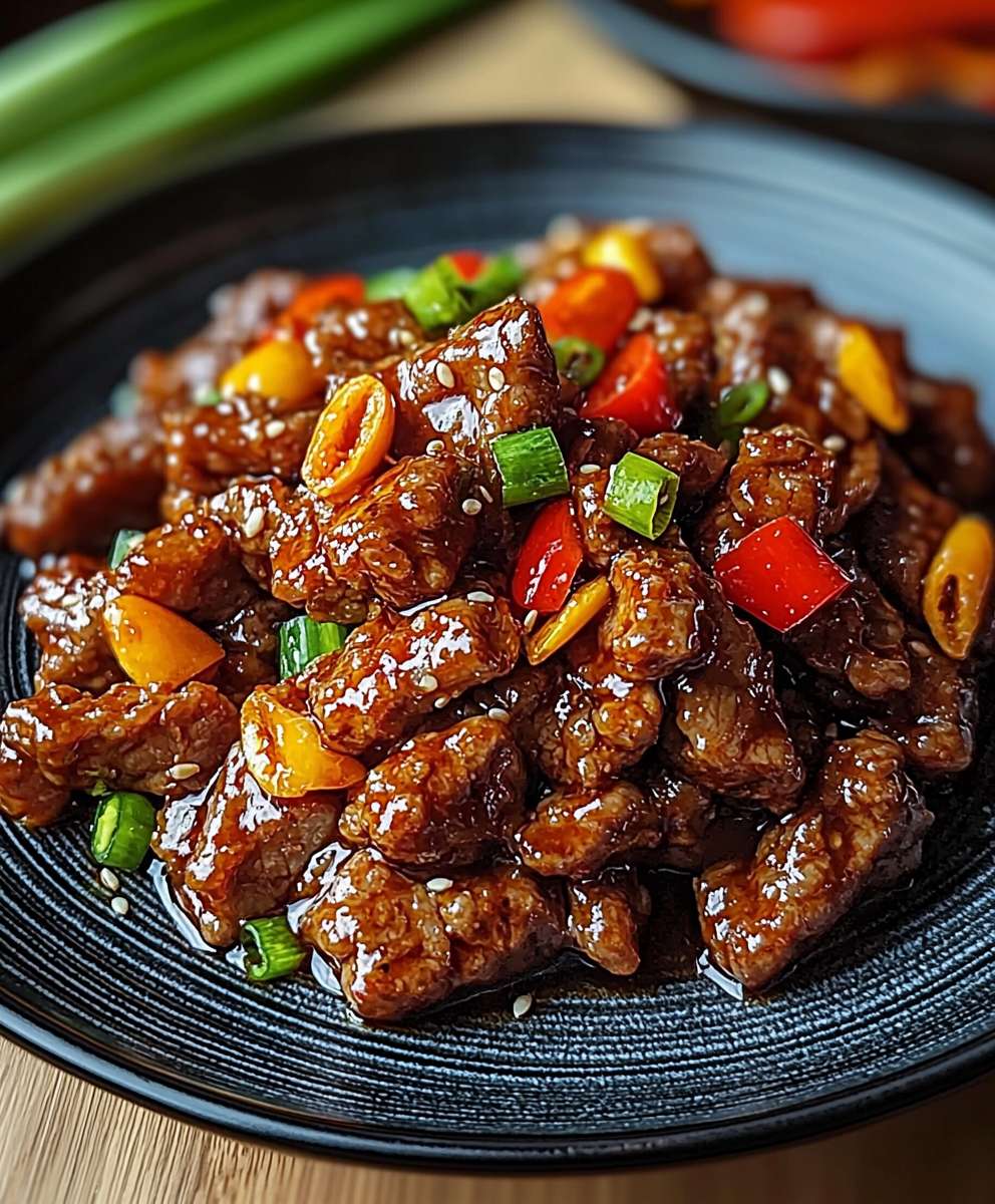 Knuspriges Chili-Rindfleisch: Das perfekte Rezept für ein würziges Abendessen