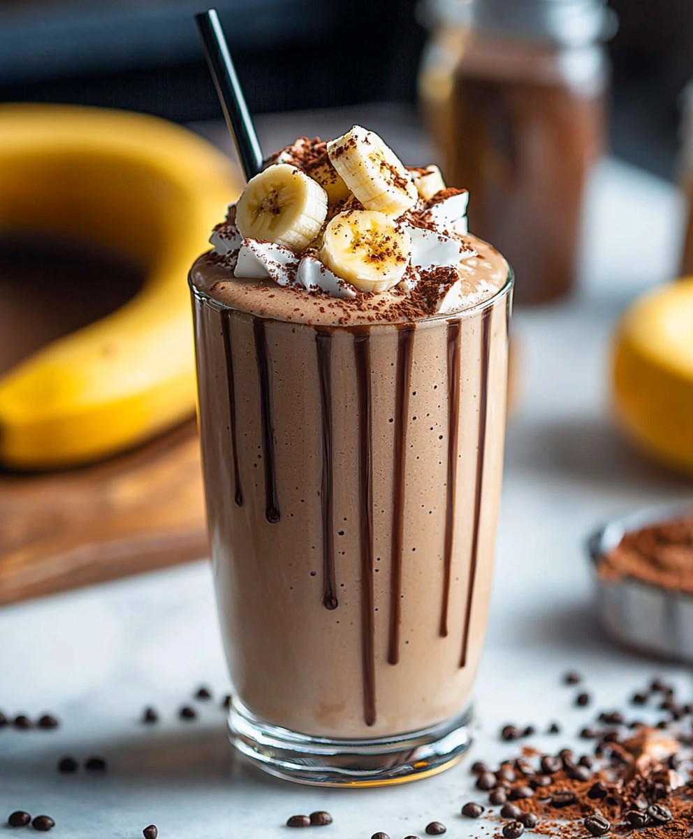 Bananen Mokka Smoothie