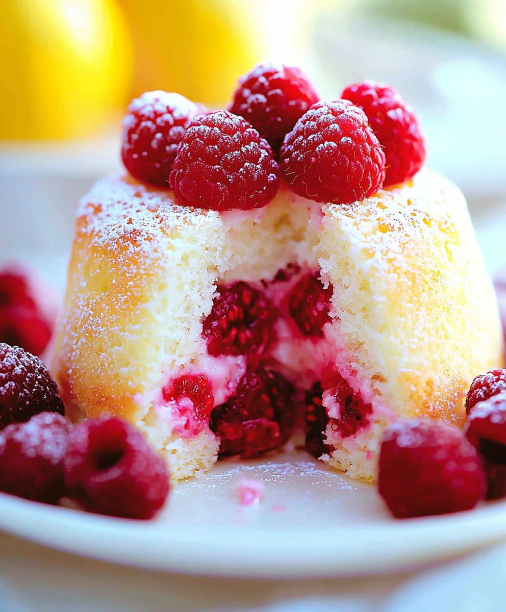 Himbeer Angel Food Kuchen: Das einfache Rezept für fluffigen Genuss