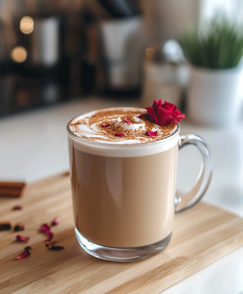 Zimt Rosen Latte: Das einfache Rezept für zu Hause
