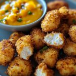 Kokos Hähnchen Nuggets Mango Dip: Das einfache Rezept für Zuhause
