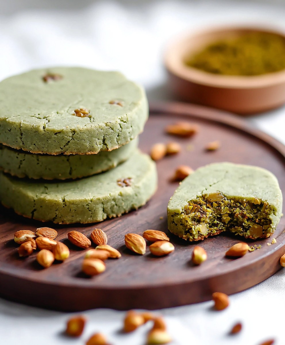 Matcha Kekse backen