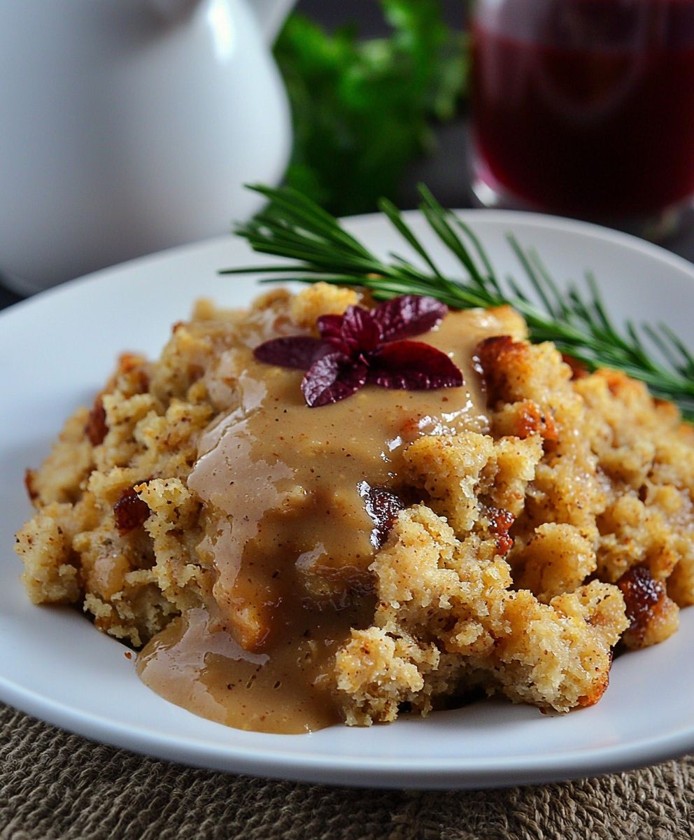 Maisbrotfüllung Truthahnsoße: Das perfekte Thanksgiving-Rezept