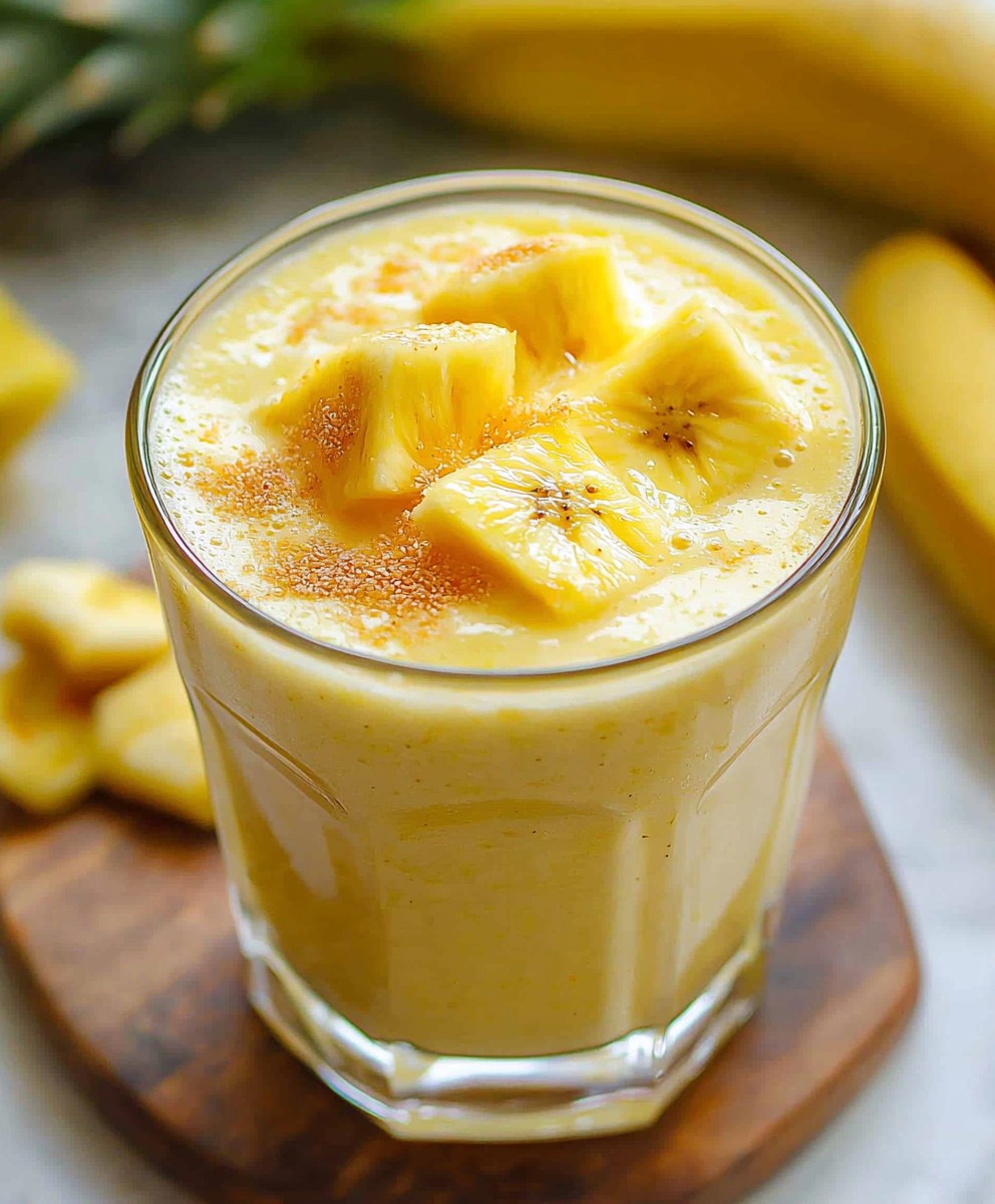 Ananas Bananen Smoothie