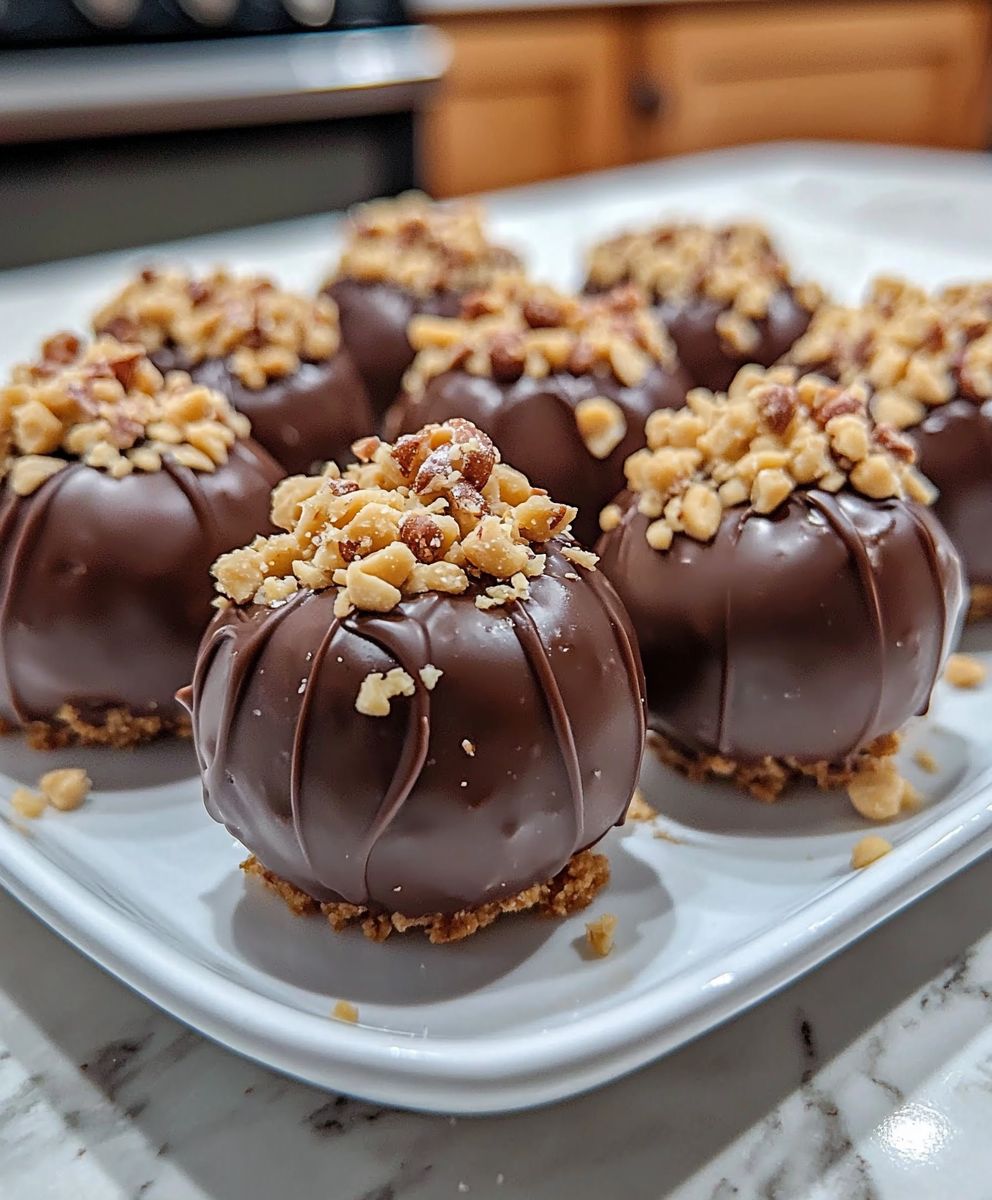 Erdnussbutter Käsekuchen Bällchen: Das einfache Rezept für leckere Snacks