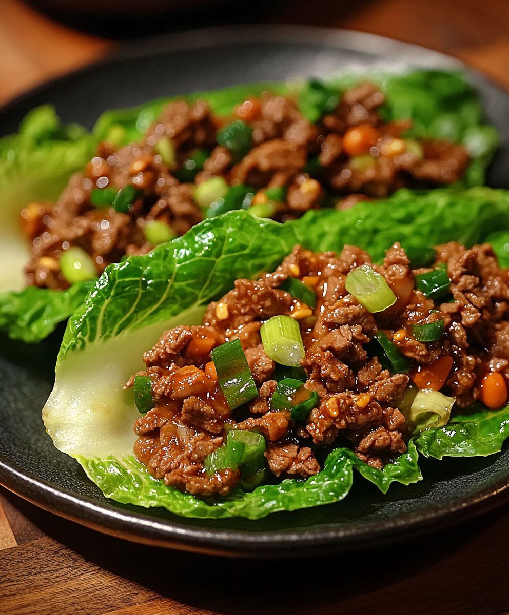 Rindfleisch Salat Wraps