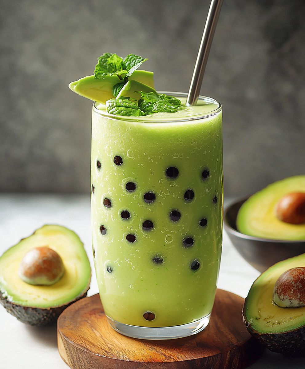 Avocado Boba selber machen