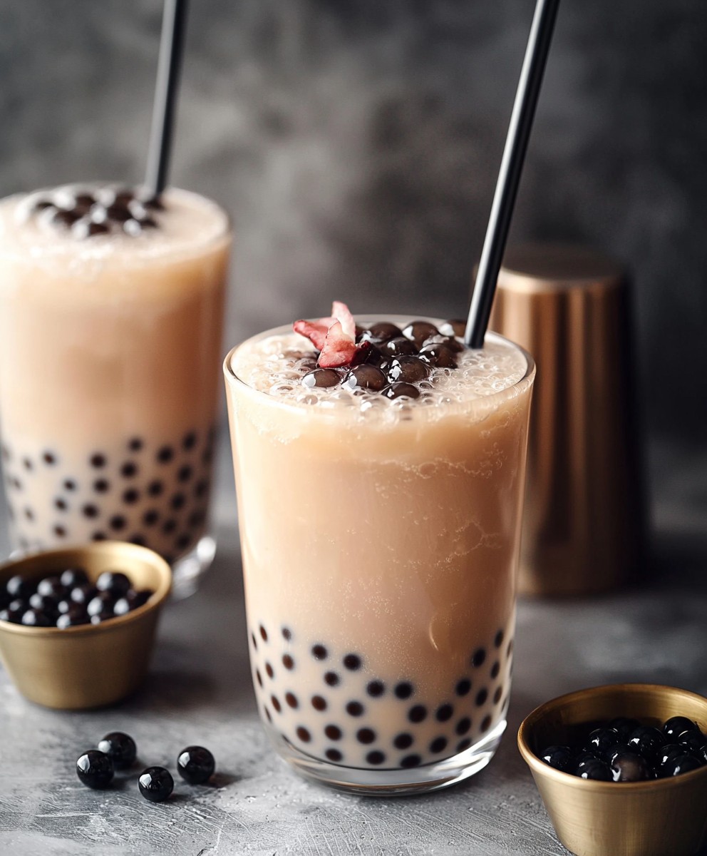 Taro Milch Bubble Tea