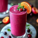 Cranberry Hibiskus Tee Smoothie: Das einfache Rezept für deinen gesunden Start