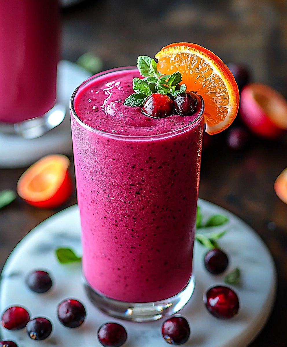 Cranberry Hibiskus Tee Smoothie: Das einfache Rezept für deinen gesunden Start