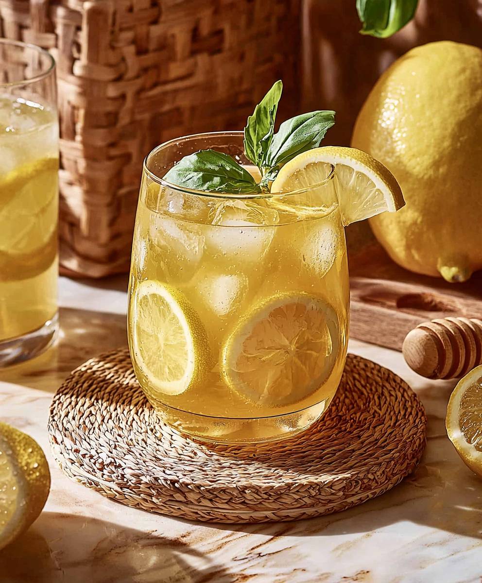 Honig Ingwer Limonade selber machen