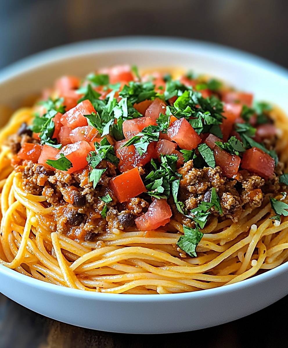 Taco-Spaghetti Gericht: Ein einfaches und leckeres Rezept für jeden Tag
