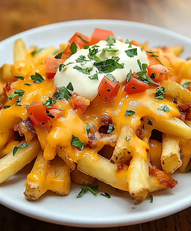Nacho Käse Pommes