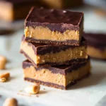 Schokoladen Erdnussbutter Riegel: Ein einfaches Rezept für den perfekten Snack