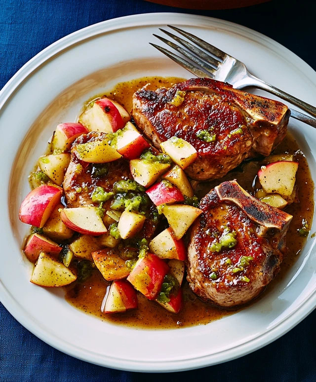 Schweinekoteletts mit Äpfeln: Ein köstliches Rezept für jeden Anlass