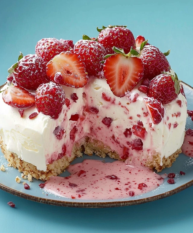 Erdbeereiscremetorte herstellen: Ein einfaches Rezept für den perfekten Sommergenuss