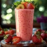 Erdbeerwolken Smoothie: Der perfekte Genuss für heiße Sommertage