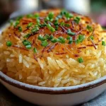 Goldener Zwiebel Butter Reis: Ein köstliches Rezept für jeden Anlass