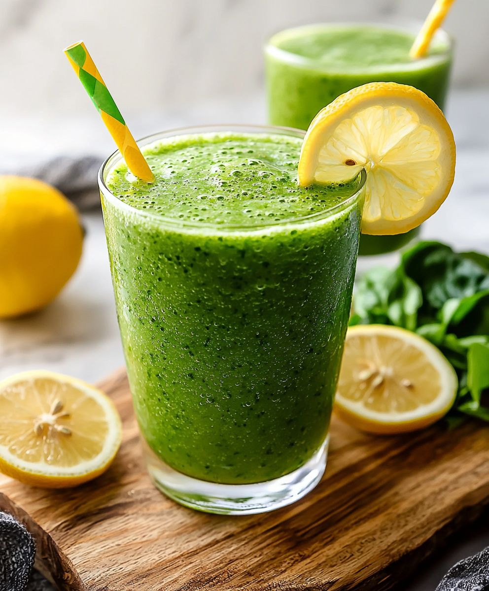 Grüner Limonaden-Smoothie: Erfrischendes Rezept für einen gesunden Genuss