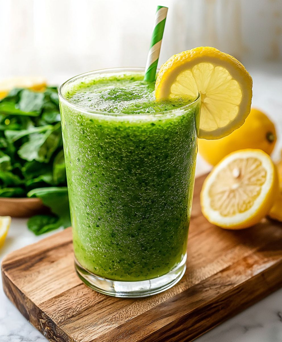 Grüner Limonaden-Smoothie