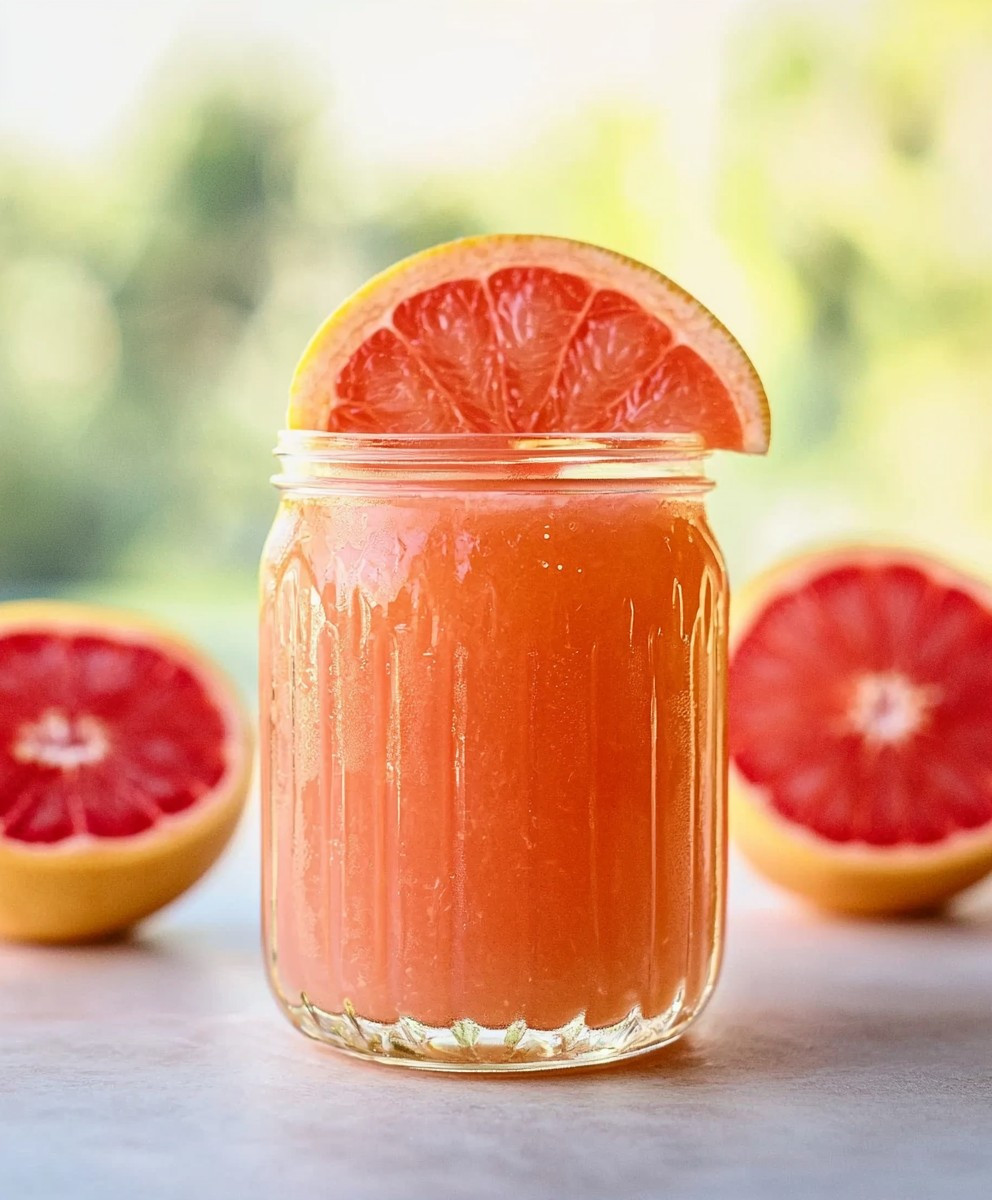 Grapefruit Apfelessig Getränk