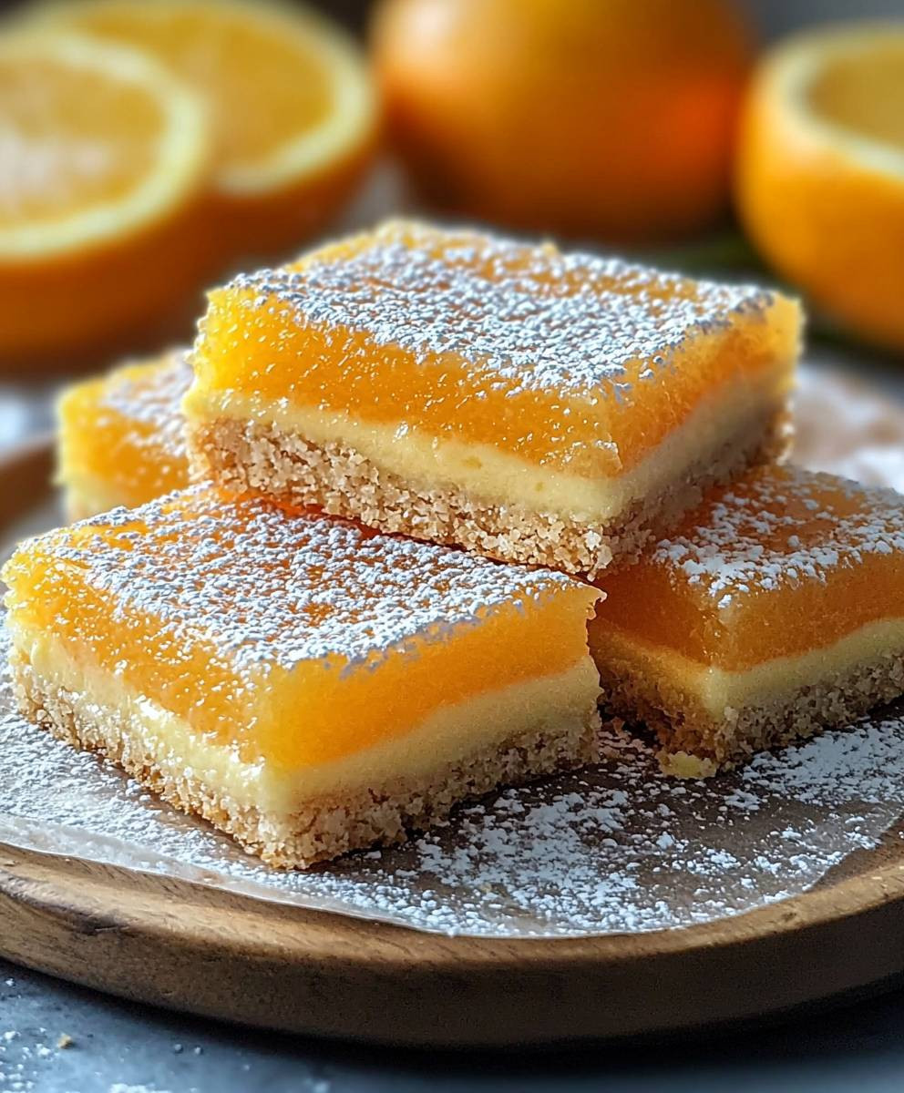Orangefarbene Balken backen
