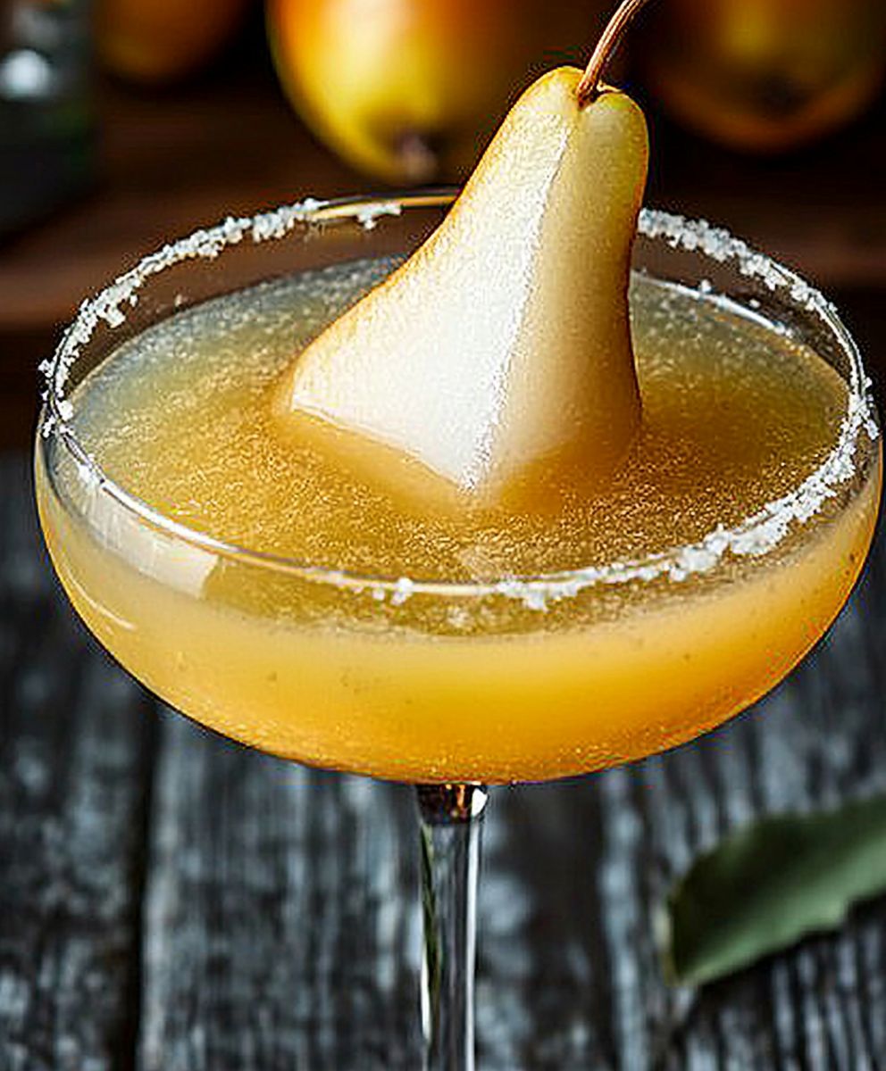 Birnen Cocktail selber machen: Das einfache Rezept für zu Hause