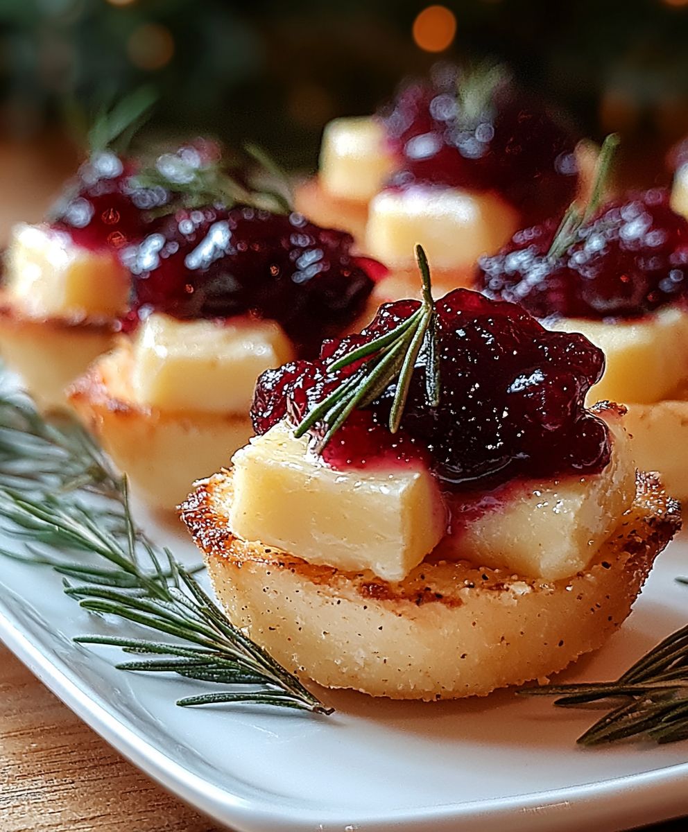 Cranberry Brie Häppchen: Das einfache Rezept für den perfekten Genuss