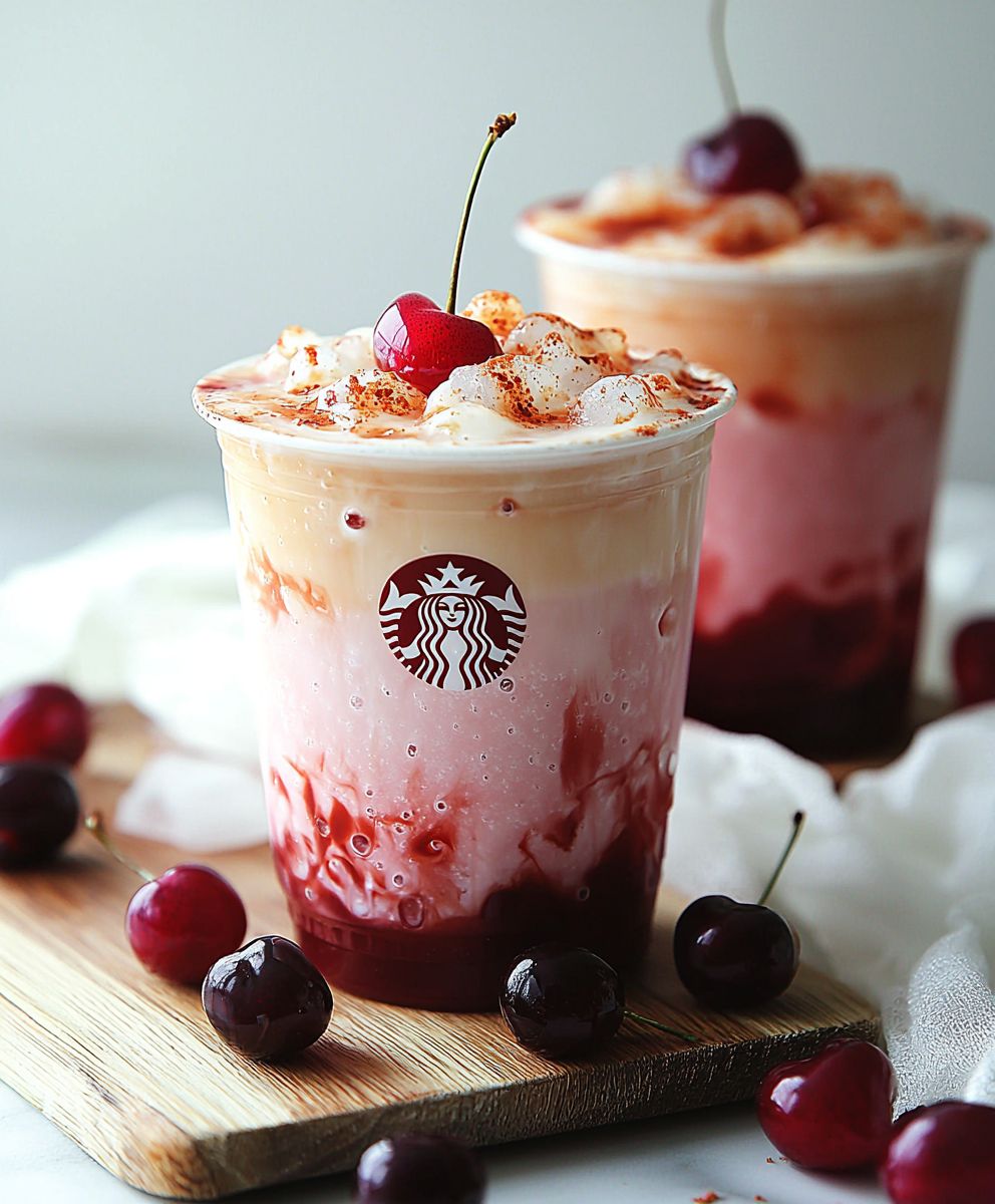 Kirsch Chai Latte kalt: Das perfekte Sommergetränk - Rezept & Zubereitung