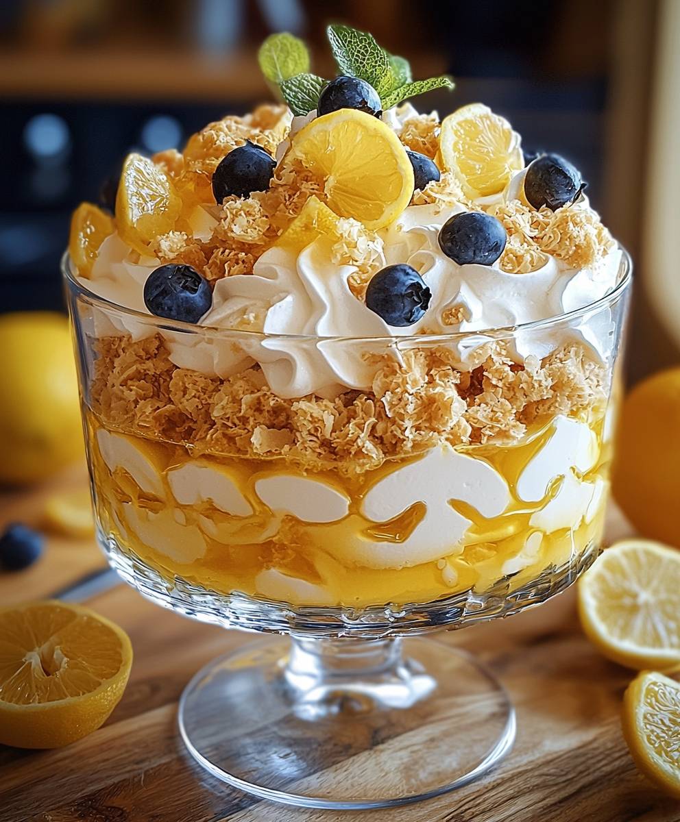 Limoncello Trifle selber machen: Das einfache Rezept für zu Hause